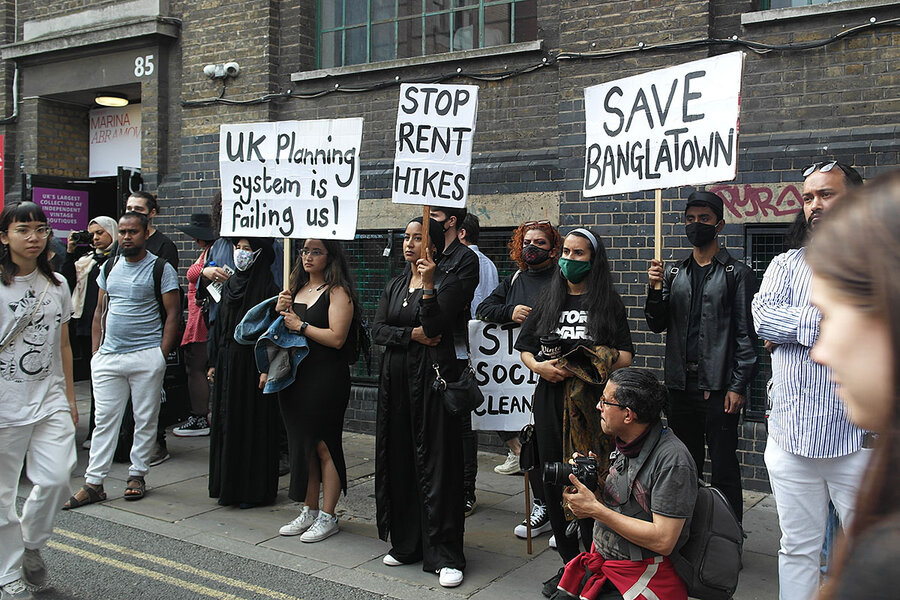 Bangladeshis fight gentrification, high costs in London's Brick Lane
